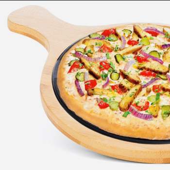 Large Shawarma Pizza Chicken & Meat